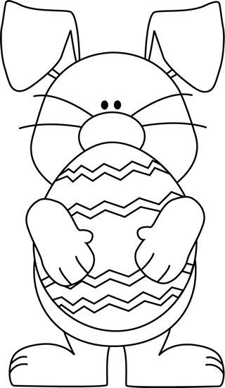 Black_and_White_Easter_Bunny_Hugging_an_Easter